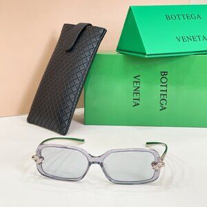 Bottega Veneta BV1439S Transparent Lilac Sunglasses - Only Tried On